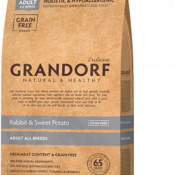 Grandorf - Adult Alle Rassen - Konijn/Kalkoen/Zoete Aardappel - 10 kg