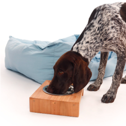 51DN - Eetkom in Teak - Enkel - Hoog 