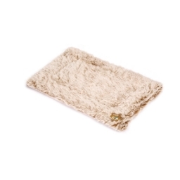 Gor Pets Nordic Fur Crate Mat XL (71 x 107 cm) lichtbruin/silver