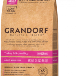 Grandorf - Adult Alle Rassen - Kalkoen/Bruine Rijst - 10 kg