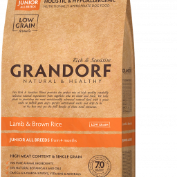 Grandorf - Junior Alle Rassen - Lam/Kalkoen/Bruine Rijst - 10 kg