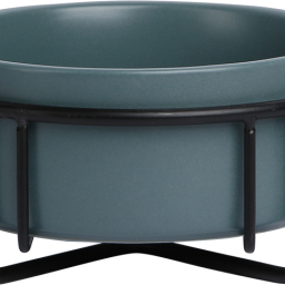 Jack&Vanilla - Keramische eetkom met metalen standaard - S