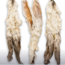 Konijnenoren Met Vacht - 100 gr