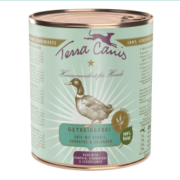 Terra Canis - Graanvrij - Eend met Pompoen, Aardbei en Vlierbes - 800 g