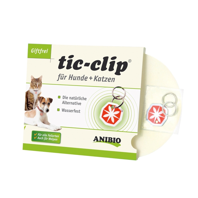 droogte boot Ontbering Anibio Tic-clip tegen vlooien en teken - Anibio (anti-teken) - Alles voor  de kat - Producten - Dogamientje