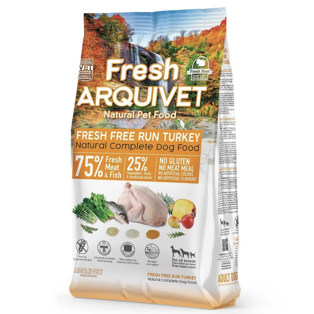 Arquivet Fresh - Adult - Kalkoen & Verse Vis - 2,5 kg