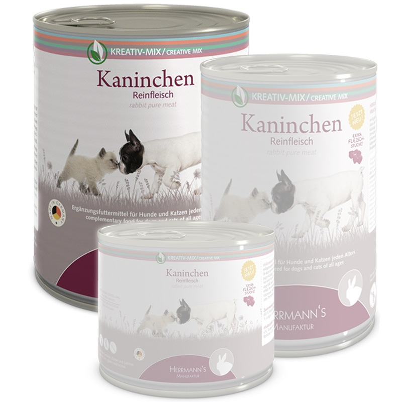Herrmann's Puur Konijn - 800gr. - Creative mix