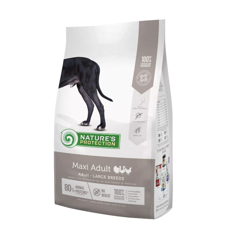 Nature's Protection - Maxi Adult - Gevogelte - 12 kg