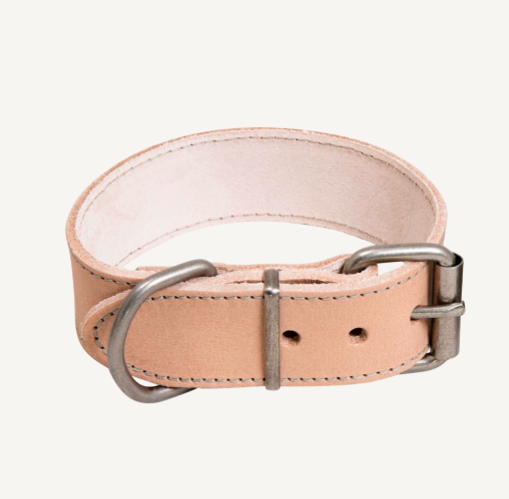 OUTLET : Waxed Leather - Halsband - 52-60 cm
