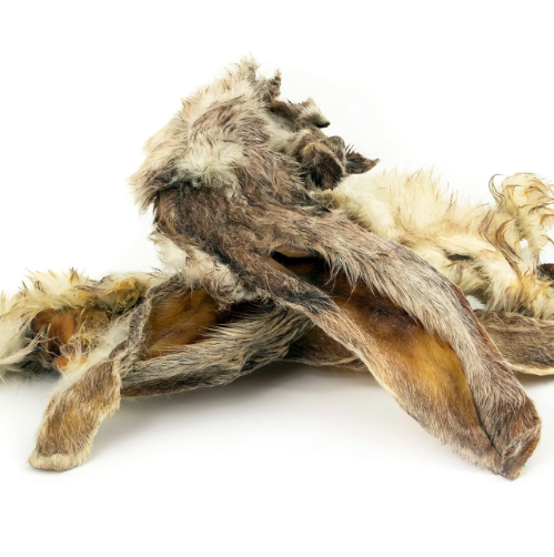 Sana Dog - Konijnenoren Met Haar - 700 gr