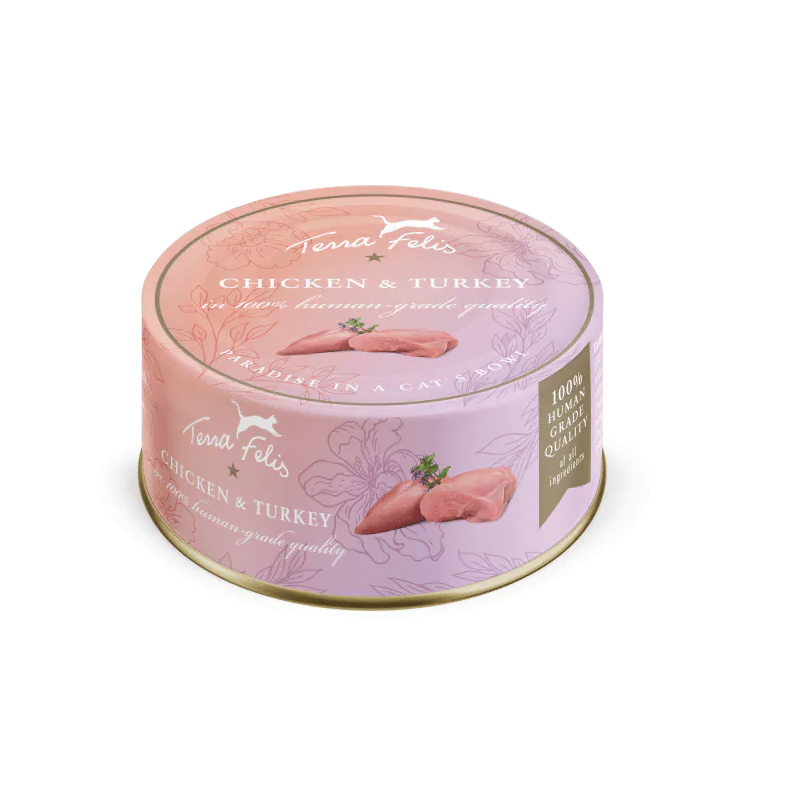 Terra Felis - Kip & Kalkoen - 80 gr
