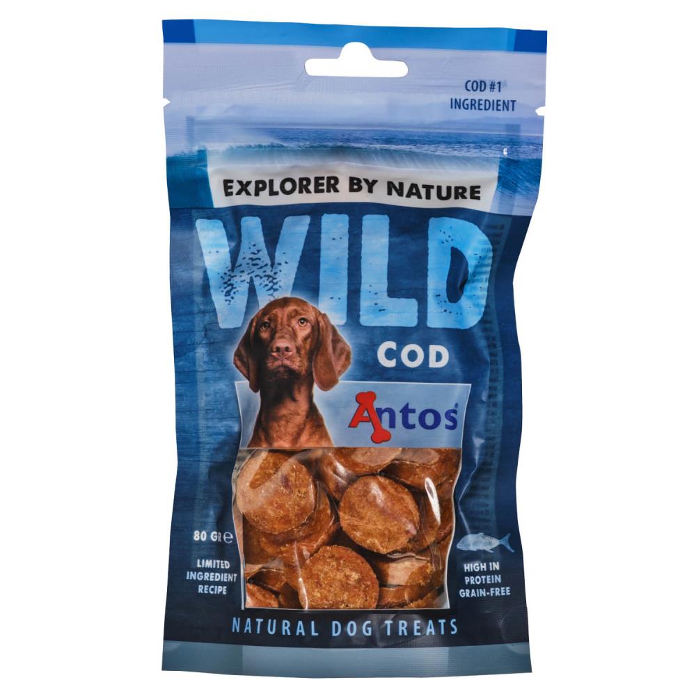 Antos Wild - Kabeljauw - 80 gr