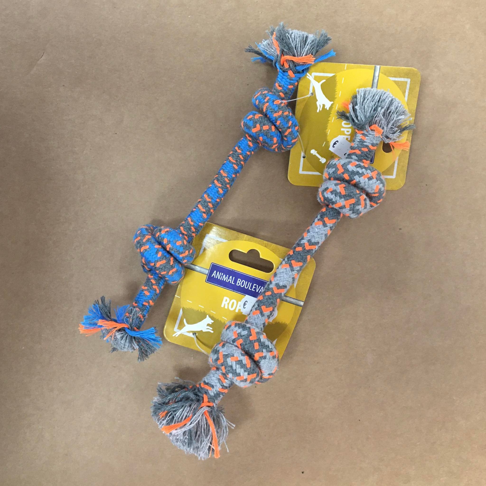 Animal Boulevard - Rope Toy - 2 Knopen - S