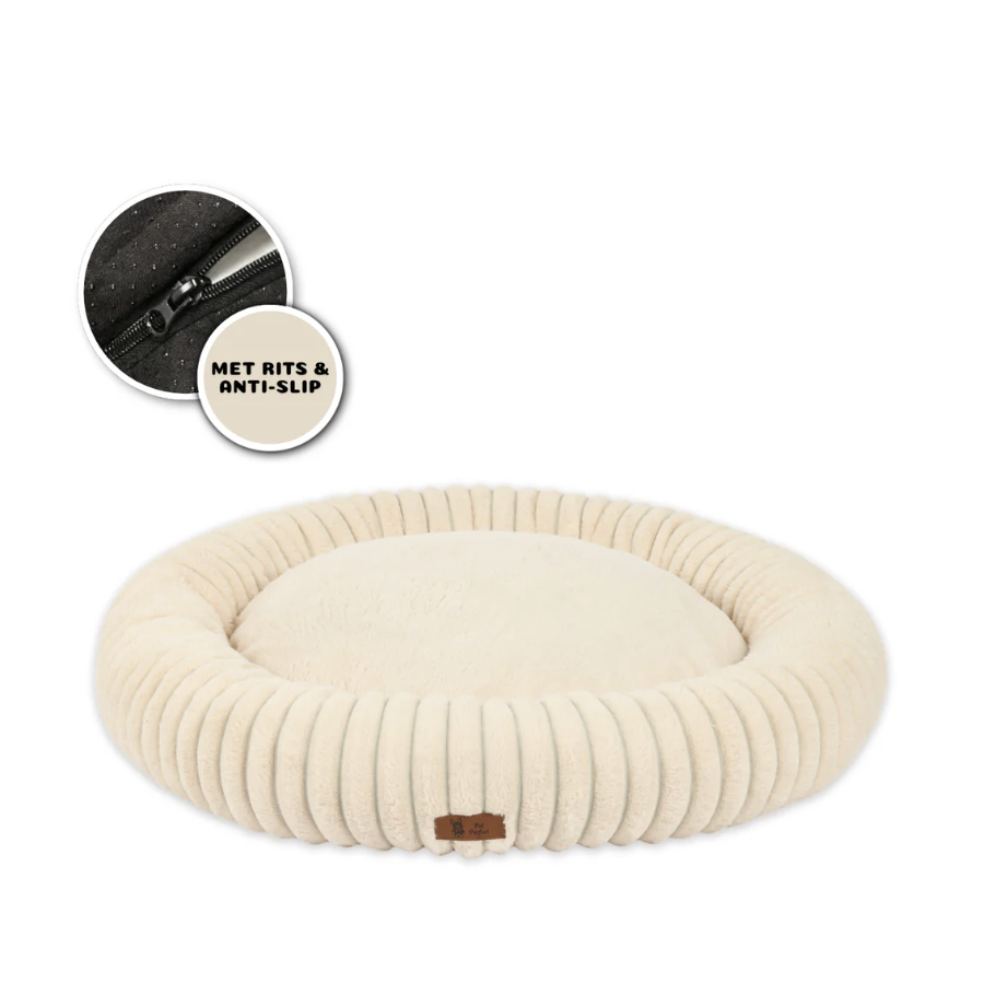 Luxe Ribbel Hoes voor Orthopedische Donutmand - M
