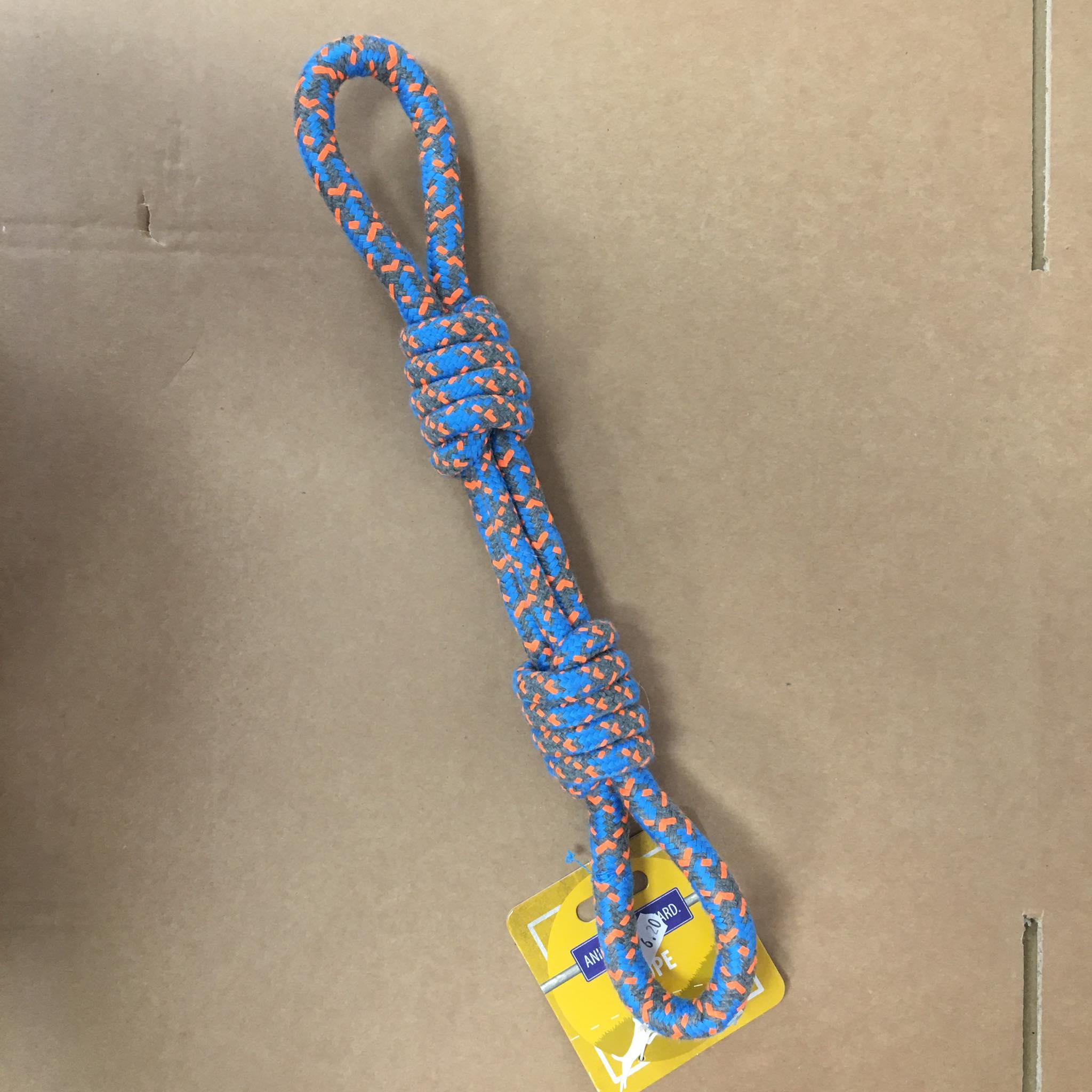 Animal Boulevard - Rope Toy - 2 Knopen met Lussen - M