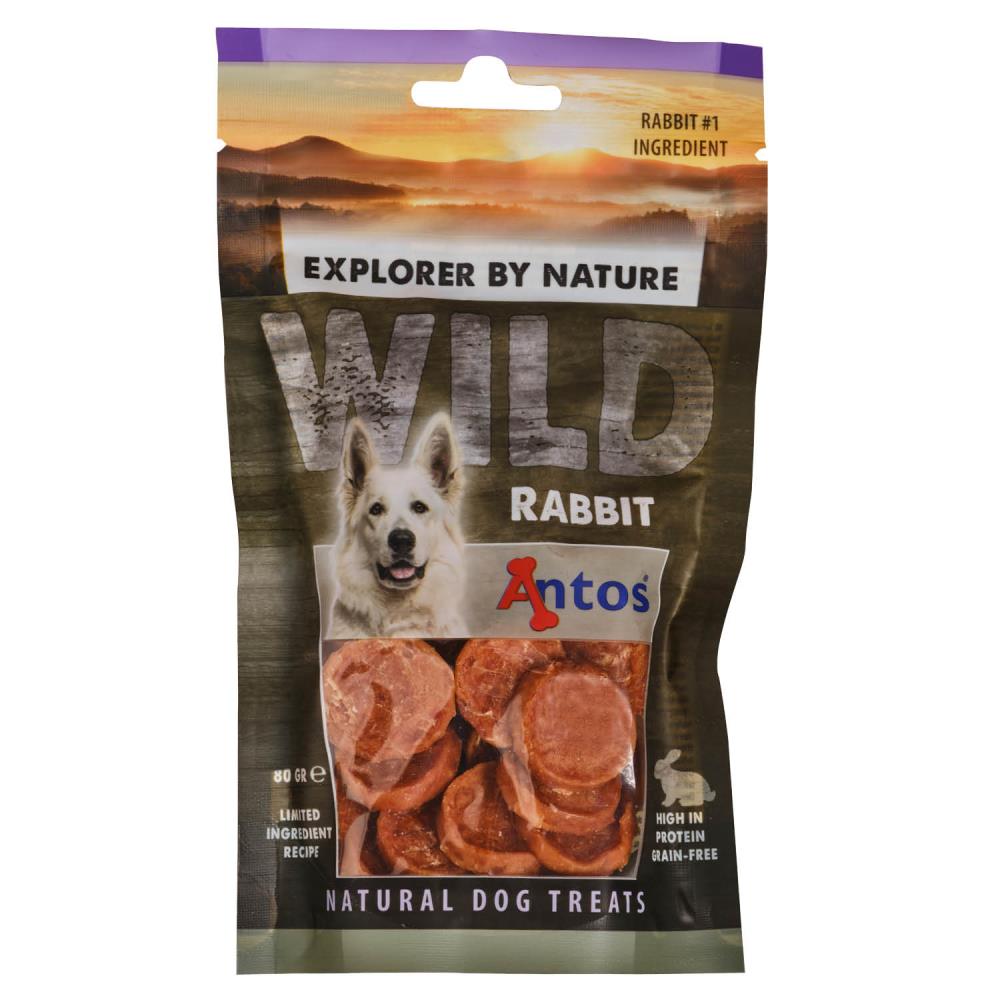 Antos Wild - Konijn - 80 gr
