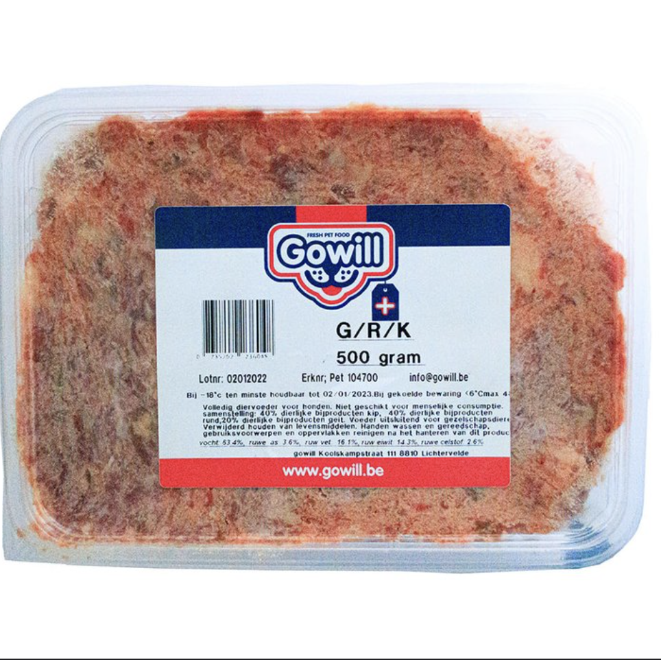 Gowill - Gowill + - Geit/Rund/Kip - 500 gr