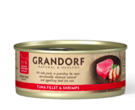 Grandorf - Tonijnfilet en garnalen - 70 gr