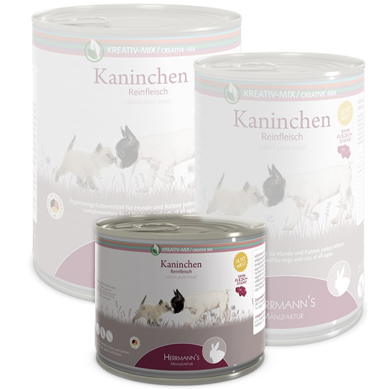 Herrmann's Puur Konijn - 200gr. - Creative mix