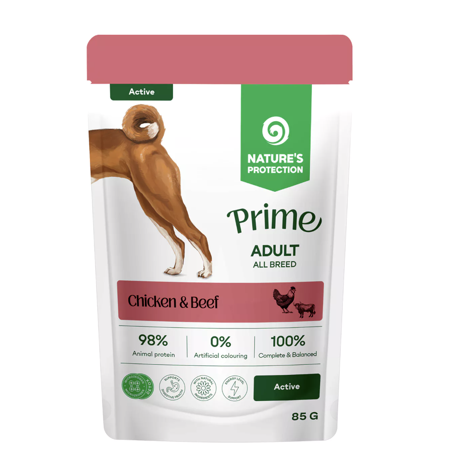 Nature's Protection - Active - Kip/Rund - 85g Pouch