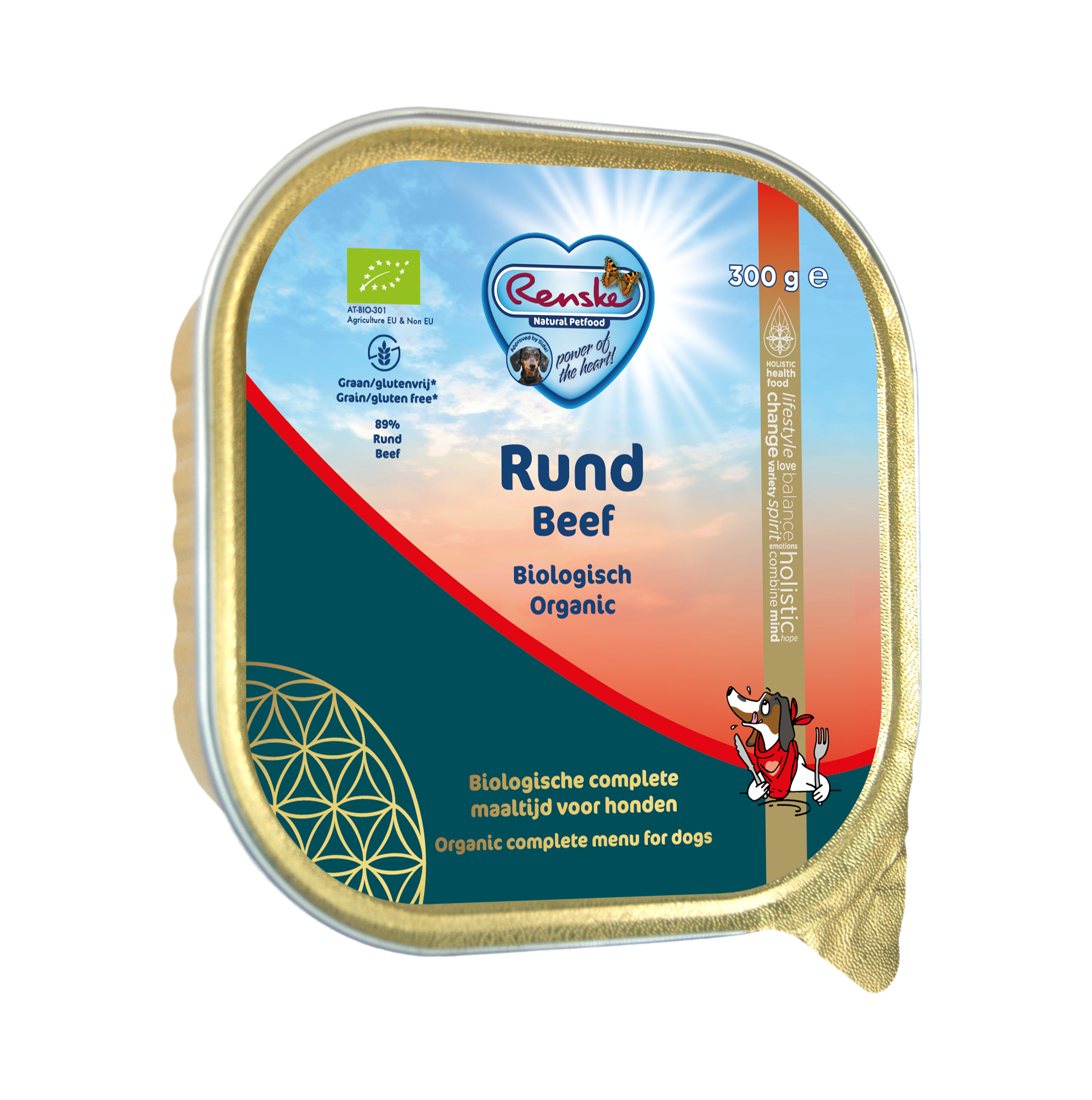 Renske Hond Vers Bio Rund 300 gram