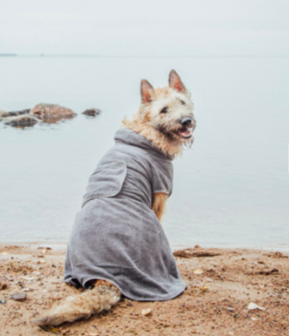 Rukkapets - Hondenbadjas - L