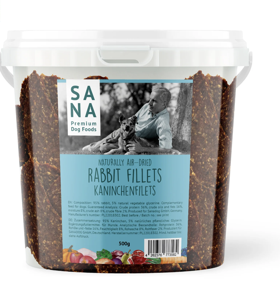 Sana Dog  - Konijnenfilets - 500 gr