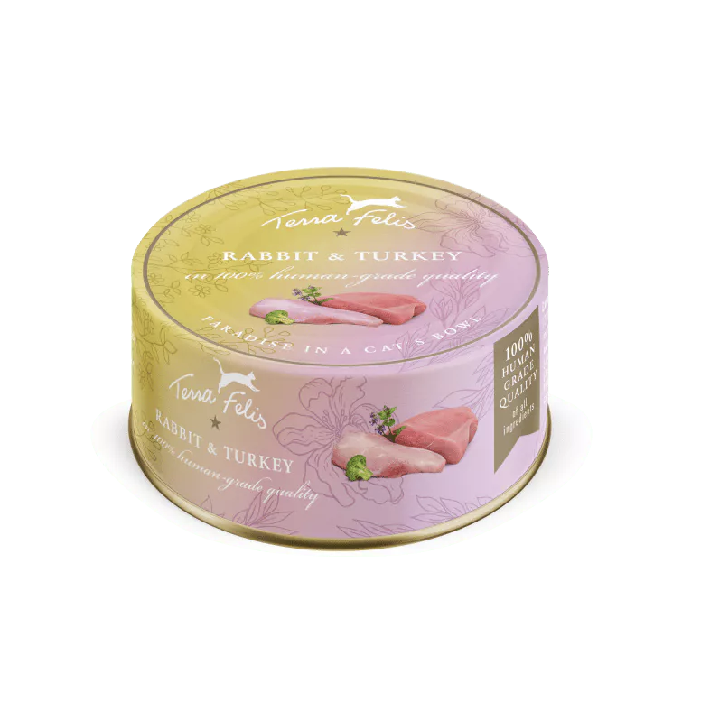 Terra Felis - Konijn & Kalkoen - 80 gr