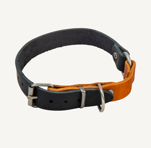 Country Leather - Halsband - Two-Tones - 43-49 cm